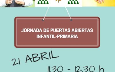 Jornada de PUERTAS ABIERTAS Infantil-Primaria