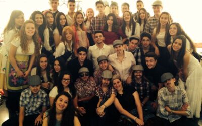 Alumnos de 4º de ESO de Música, en la Muestra de Teatro Escolar