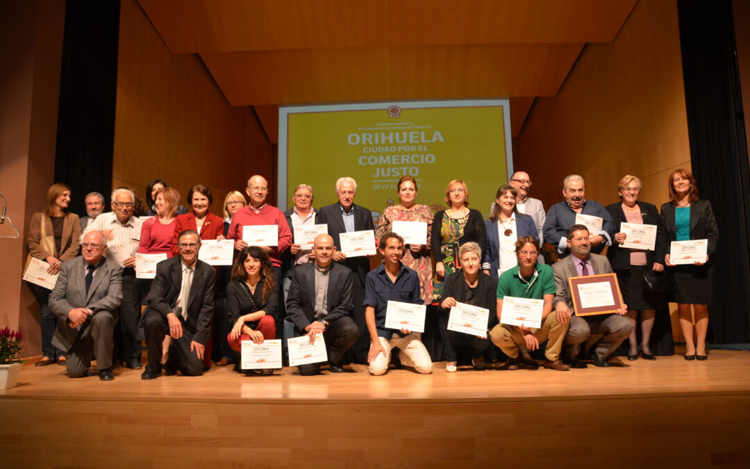 Orihuela "ciudad por el COMERCIO JUSTO": nuestro colegio amplio colaborador