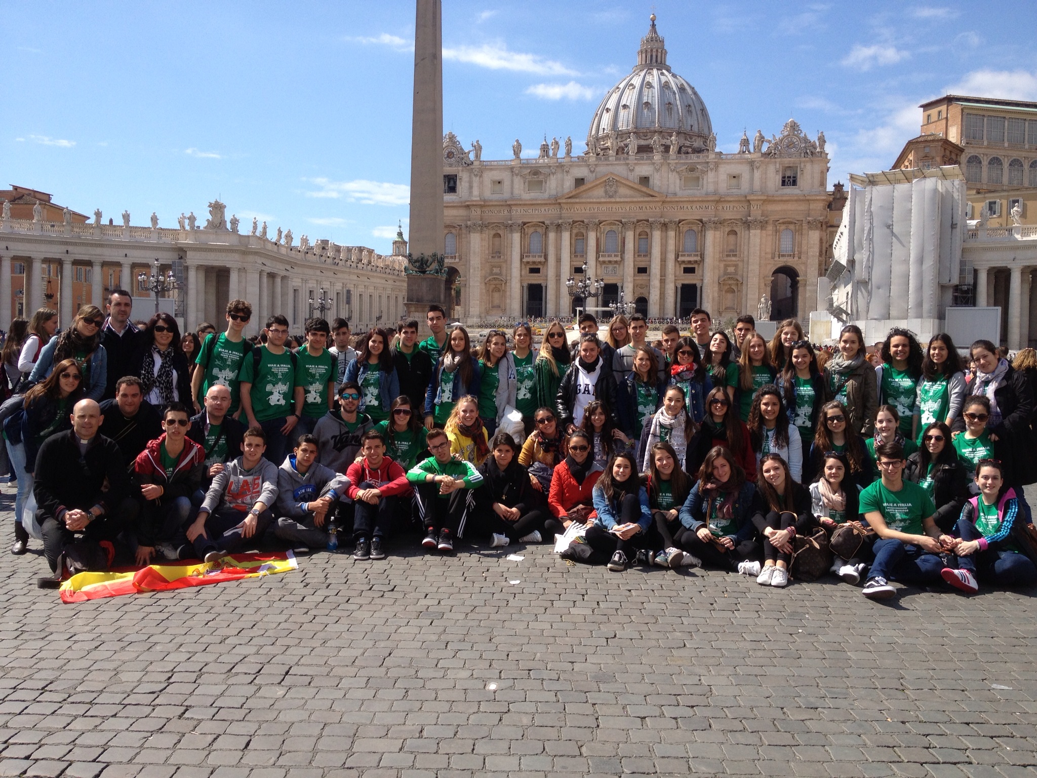 El Papa Francisco y 1º de BAT en Roma