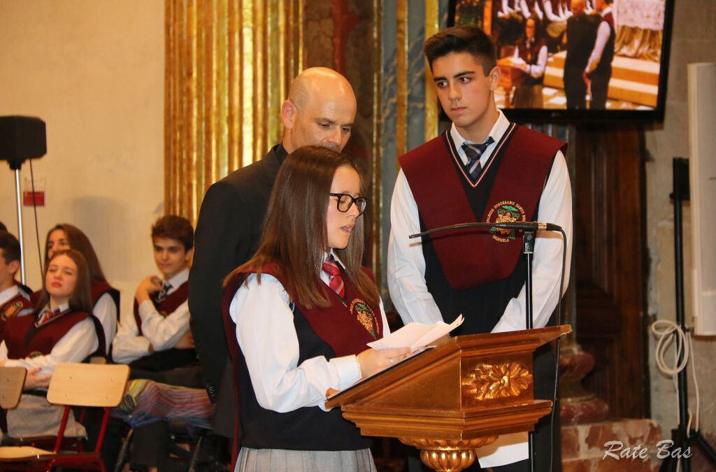 Primero de Bachillerato, protagonista en la Apertura.