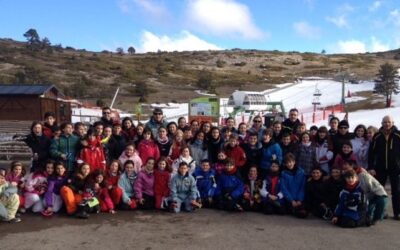 VIAJE A LA NIEVE 6º DE E. PRIMARIA. VALDELINARES 2016