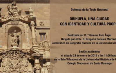 Defensa de Tesis Doctoral de la UA en el Colegio