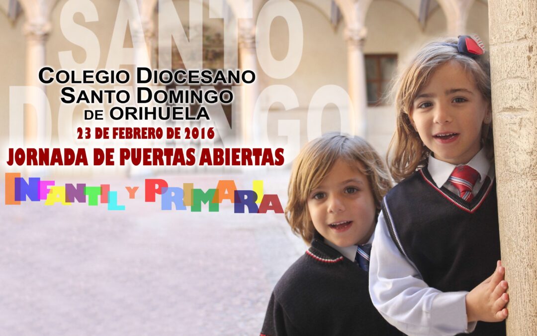 Jornada de Puertas Abiertas de Infantil y Primaria en el Colegio Diocesano Santo Domingo