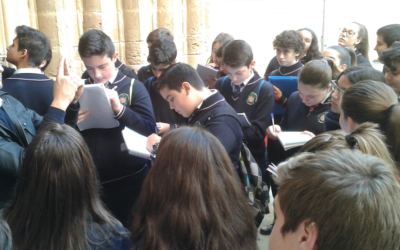 Recorregut per Oriola amb els alumnes de 2n ESO