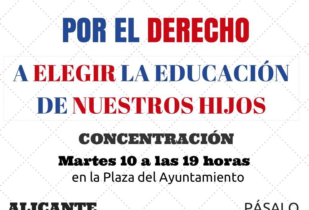 NOTA URGENTE DE LA ASOC. DE PADRES. ANTE LA POLITICA VALENCIANA EDUCATIVA