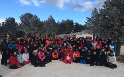 VIAJE A LA NIEVE 6º DE E. PRIMARIA. VALDELINARES 2017