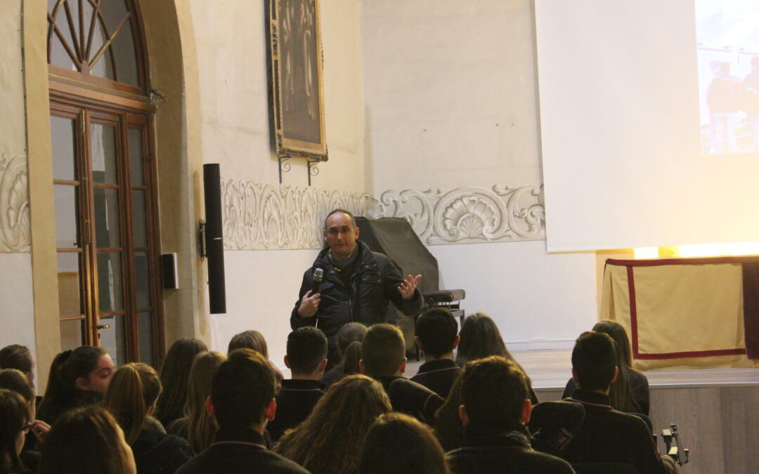 Felip Marlowe, de la mà del seu creador, visita el nostre cole