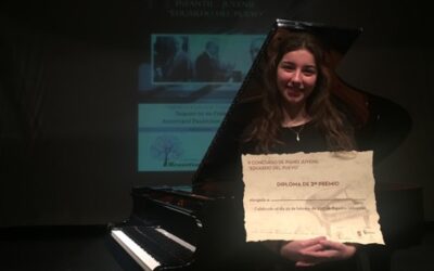 Premio internacional de piano para Rocío Fabregat, de 2º Bachillerato