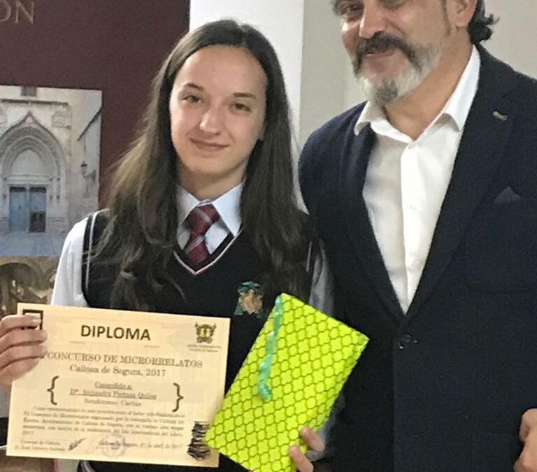 Alejandra Pertusa Quiles, finalista en el VI Concurso de Microrrelatos