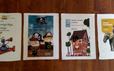 UNA HORMIGA, DOS PIRATAS, TRES BRUJAS Y UNA NIÑA MUY VALIENTE VISITAN NUESTRA BIBLIOTECA