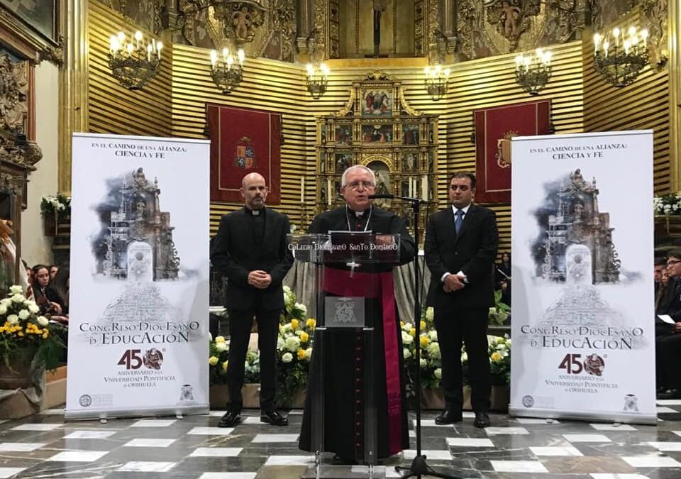 El Obispo anuncia la celebración de un CONGRESO DIOCESANO DE EDUCACIÓN