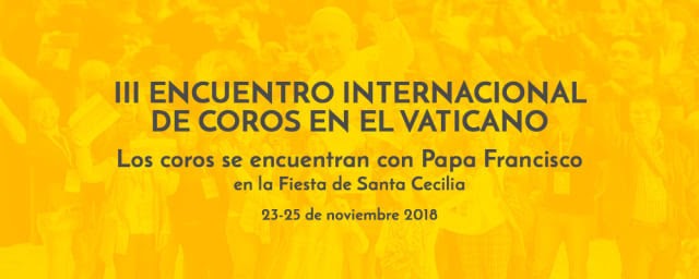 El Colegio estará en el Congreso de Coros en el Vaticano