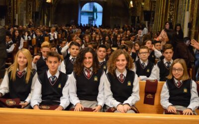 Día de la Iglesia Diocesana en el Colegio. Sábado 9, 19:30 h. Misa y acogida de los nuevos alumnos.