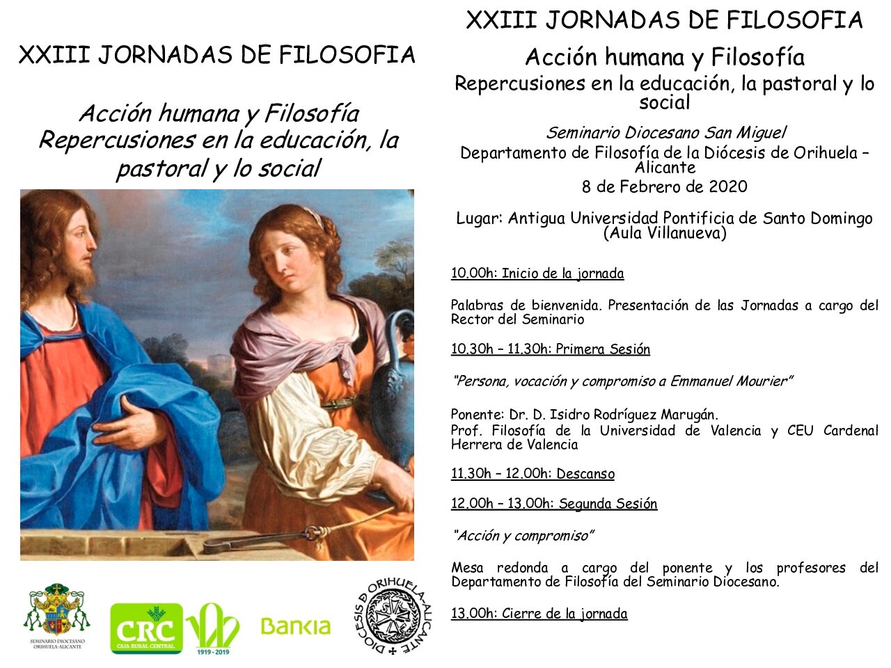 Jornadas de Filosofía en el colegio. Acción Humana y Filosofía