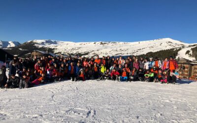 "Meritxell, luz guía en nuestro camino". Curso de Esquí 2020.