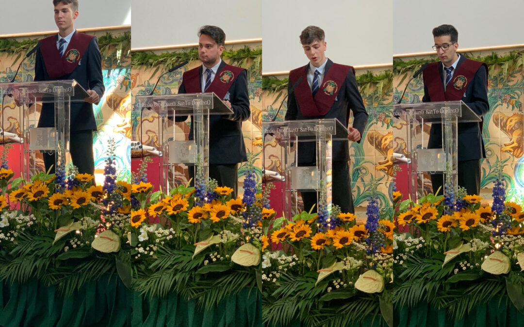 "El colegio, nuestra casa: presente, pasado y futuro". Discurso de los alumnos en la Graduación de Bachillerato.