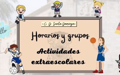 Horarios y grupos extraescolares. Comedor-reservas